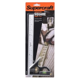 Supercraft Combination Square with Level, 150 mm Length