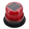 Solar Beacon Light Caution Light 8 LED Dusk to Dawn