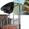 100 Pcs Cable Railing Protective Sleeves Rubber Grommets for 1/8"