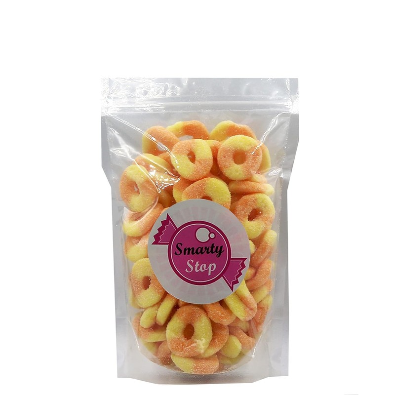Smarty Stop Mini Sour Gummy Rings Candy GummiRoos (2 Pound