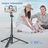 Selfie Stick Travel Tripod for Cell Phone with Remote Control