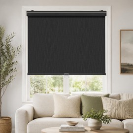 Blackout Roller Shades for Window, Cordless Pull Down Blinds