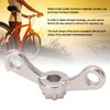 Agatige Bicycle Crank Removal Tool, 2-in-1 Crankset Crank Arm Dust