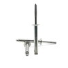 Hippo Hardware (4mm X 20mm) Pop Rivets Dome Head Open