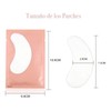Parches De Hidrogel Maquillaje Extension De Pestañas 50 Pz