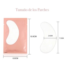 Parches De Hidrogel Maquillaje Extension De Pestañas 50 Pz
