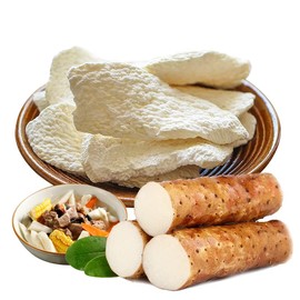 Dried Chinese Yam Slice/Shan Yao/Huaishan ，Dried Chinese yam flakes original color yam flakes, a good companion for soup and porridge, sweet, soft and glutinous and easy to cook 7.05oz/200g