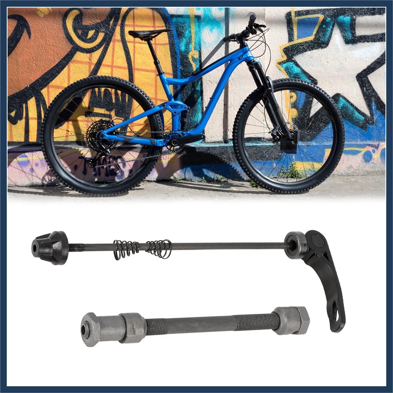 INFINAUTO 1 Set 9.5mm Quick Release Bearing Rear Hollow Axle
