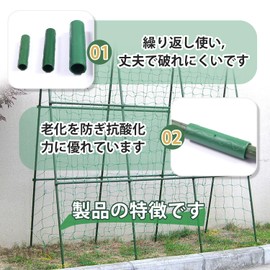 12 Piece Posts Joints, Gardening Connection, Gardening Joints, Durable PP Material, Ornamental Plant Stake Stand, Connected, Fixed, Connection, Home Gardening Supplies, Gardening Supplies (Diameter