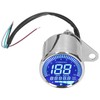 Speedometer 0‑160KM/H LCD Digital LED Speed Gauge for Motorcycle 12V