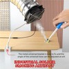 Fume Extractor DC-12V 120mm*120mm Adjustable Suction Soldering Fan for Soldering