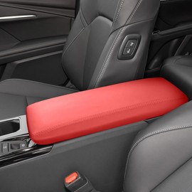 DEYTOP Center Console Cover for Toyota Camry 2025 2026 Accessories Car Center Console Cover for 2025 Camry Accessories Armrest Pad (Red)