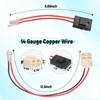 4 Holes Plug Battery Wire Harness for Razor Mx350 Mx400