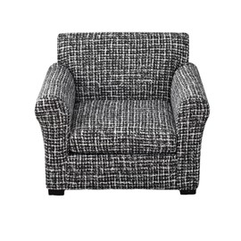CRFATOP 2 Piece Chair Covers Stretch Sofa Covers Couch Slipcovers Washable Armchair Sofa Couch Slipcover Furniture Protector with Elastic Bottom for Living Room, S, A08