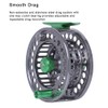 Kylebooker Fly Fishing Reel Large Arbor CNC-machined Aluminum Alloy Body