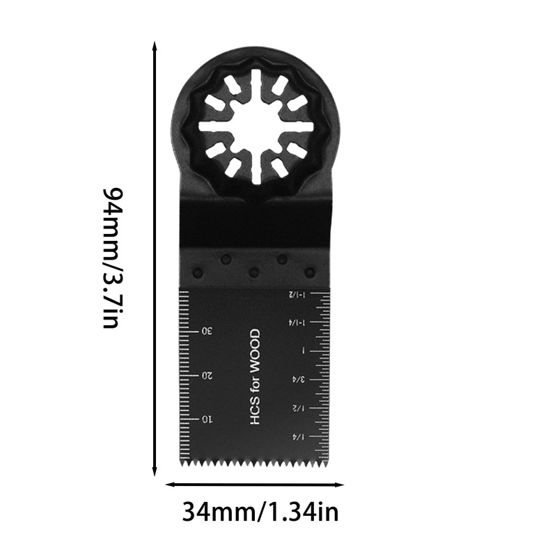 20Pcs Oscillating Saw Blades, Multi Tool Blades, Wood Oscillating Multitool