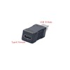 Traovien TypeC Female to Printer Male Adapter(2-Pack) for Electric Piano