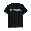 Mr Pickleball T-Shirt, black