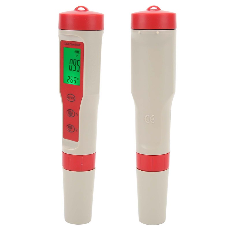 4 in 1 Water Quality Test Pen Portable PH/EC/TDS/Temperature Analyzer