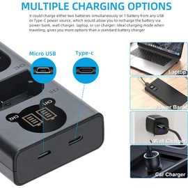 Skower LP-E12 Battery Charger for Canon LC-E12 LC-E12E Charger, EOS M, M2, M10, M50, M50 Mark II, M100, M200, Rebel SL1, PowerShot SX70 HS Camera