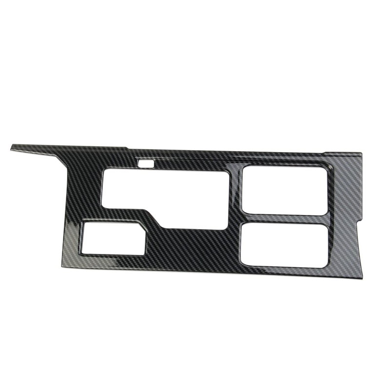 Fewshaw Carbon Fiber Central Control Gear Shift Panel Cover Trim