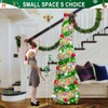 6 Ft Artificial Christmas Trees - Artificial Christmas Tree， Collapsible