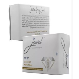 Jewel / Reign Sanitary Napkins - Very Light Panty Liners