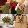 Betylifoy 60 Pcs Christmas Artificial Pine Branches 10.8" Faux Evergreen