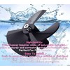 Viefow 9995266-R1（Black） Impeller with Screw Replacement for Premier/M200/M400/M500/CC/DX6 Robotic Pool