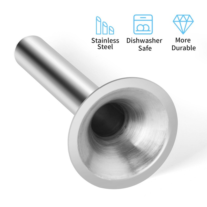 Gdrtwwh Sausage Stuffer Stuffer Tubes for Meat Grinder Attachment,#12 Sausage