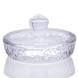 Fermentation Weights for Large Wide Mouth Gallon Mason Pickling Canning Jars (Over 3.5 Inches), Fermenting Weigh Easy Grip With Grooved Handles Wavy Grain Dot for Brewing Fermented Foods, Pack of 2