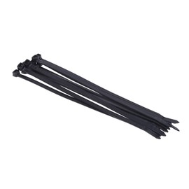 Phobya Zip tie black Twist Tail 4,7x180mm 10 pcs