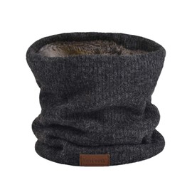NovForth Winter Neck Warmer Men Ski, Neck Gaiter Face Scarf Women, Fleece Scarf for Men Gaiter Mask, Thick Windproof Scarves (DARKGREY-11)