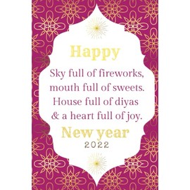 Happy new year: note book for women man kids boy girls gift, new year gift, new year note book 2022: 6 inches x 9 inches , new year gift