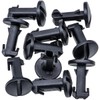 Rexka 10pcs Bumper Cover Retainer Tow Bracket Cover Body Liner
