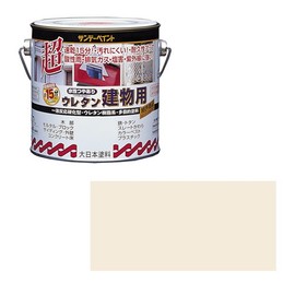 Sunday Paint Water-Based Glossy Urethane for Buildings, Milky White, 1/5L