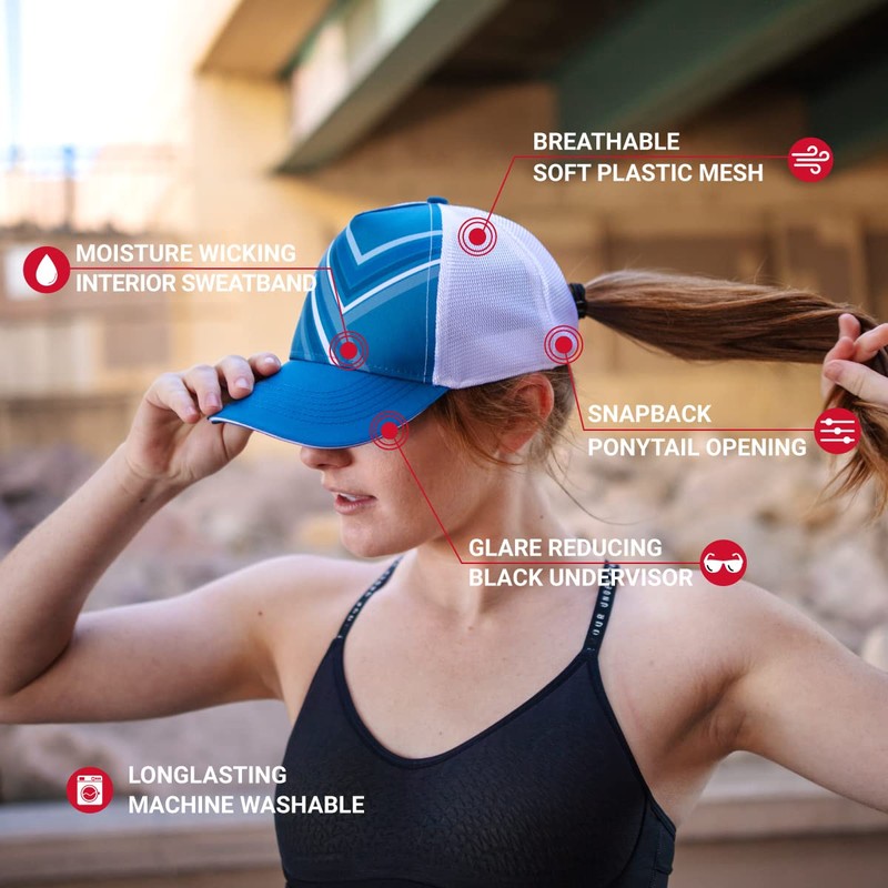 Headsweats Standard Soft Tech Trucker 5-Panel (White/Black), One Size