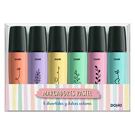 DOHE Pastel Highlighters - Pack of 6