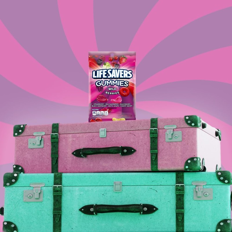 LIFE SAVERS Wild Berry Gummy Candy Variety Pack, Assorted Candy