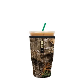 Sok It Java Sok Iced Coffee & Cold Soda Insulated Neoprene Cup Sleeve (RealTree Edge Camouflage, XLarge: 38-42oz)