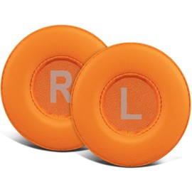 SOULWIT 70mm Ersatzpolster Ersatz Ohrpolster für Jabra Move/Elite 25h Wireless On-Ear Kopfhörer, Polster mit weicherem Proteinleder, hochdichter Geräuschisolierungsschaum