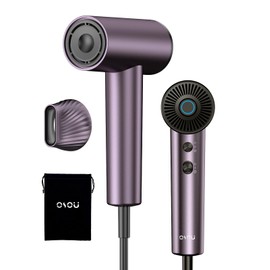 OSOU Ionic Hair Dryer, High-Speed Blow Dryer - 150,000 RPM Brushless Motor, 500 Million Negative Ions, Ultra-Light & Small, Smart Temp Control, Quiet Hairdryer for Women, Ideal for Travel, Home