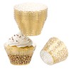 PATIKIL Cupcake Wrappers Paper, 50 Pack Baking Cups Standard Vine