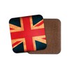 1 x Rustic Union Jack Flag Coaster - Great Britain