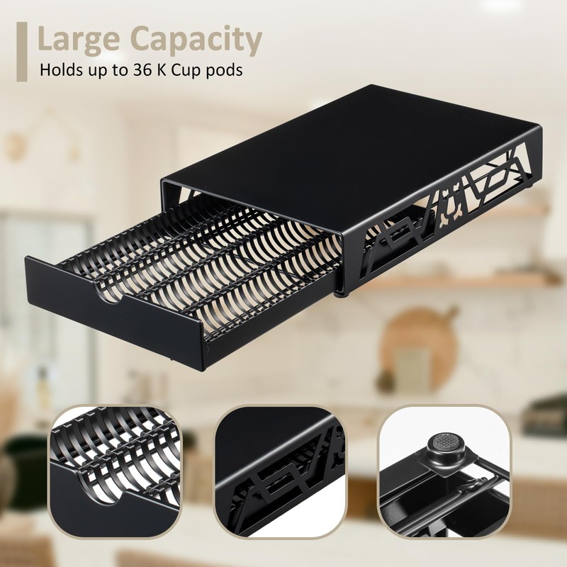 Rice rat Nespresso Pod Holder Pod Drawer Cabinet Pod Storage