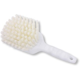 Carlisle Paddles Scrub Brush, White