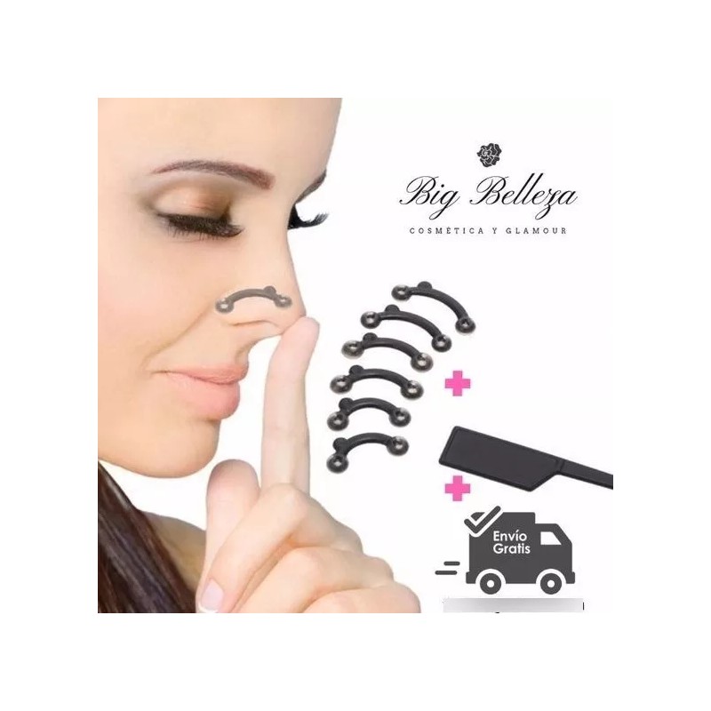 3D Rhinoplasty 7 Pzs Estilizador Corrector Nasal Tamaños Perfila Levanta