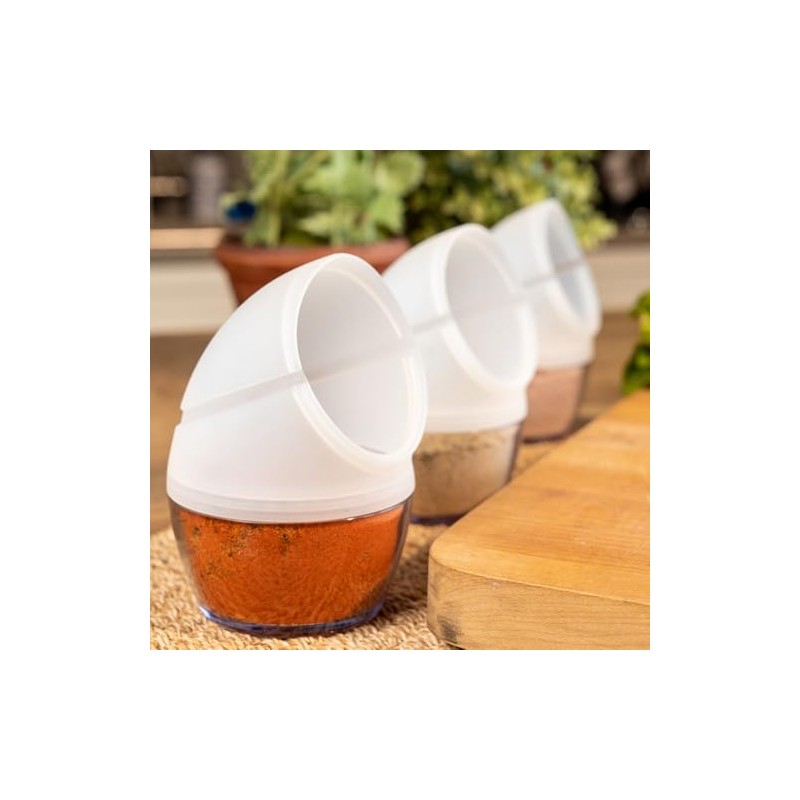 Prepara Zip Top Salt Pig, 5.75 Inch, Clear