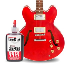 ColorTone Concentrated Liquid Stain for Stringed Instruments, Cherry Red