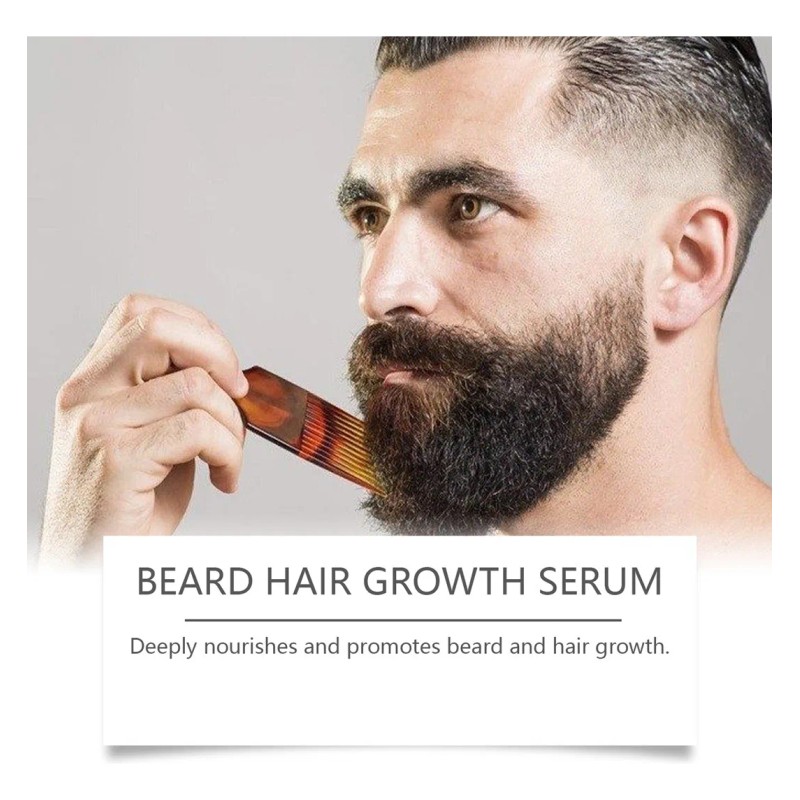 Ho Serum Barba Y Cabello Estimula Crecimiento Pelo Foliculos